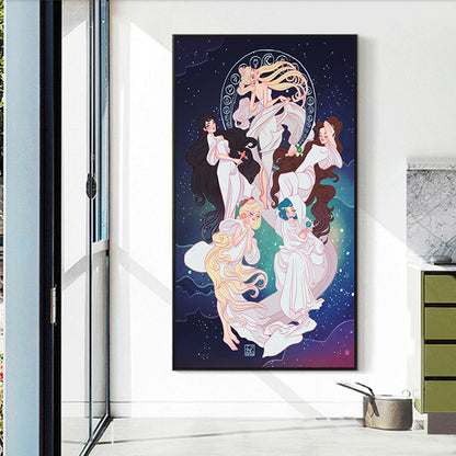 Sailor Moon Art - Full Round Drill Diamond Painting 30*50CM