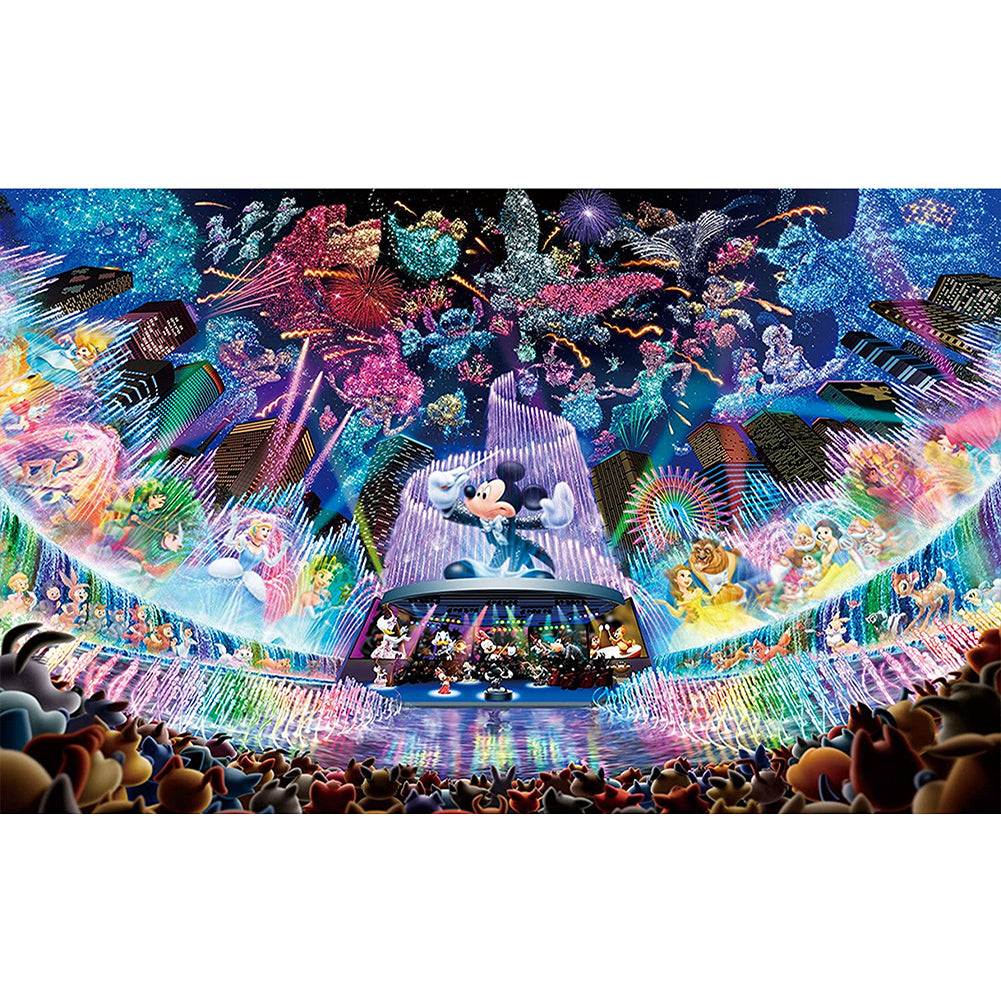 Disney Cartoon - Full Square Drill Diamond Painting 80*50CM