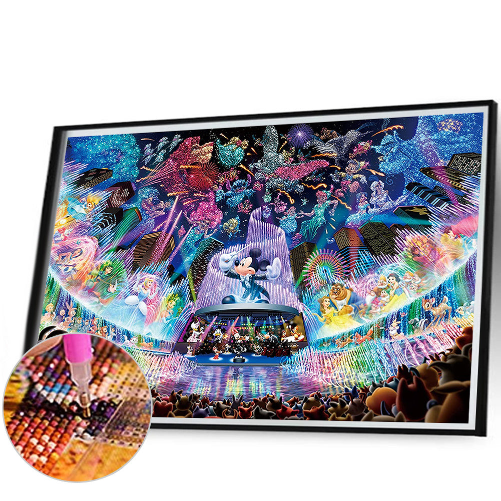 Disney Cartoon - Full Square Drill Diamond Painting 80*50CM