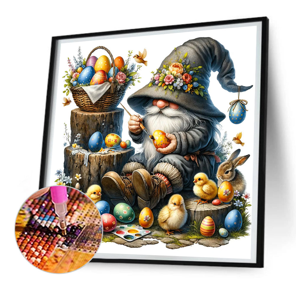 Goblins And Easter Eggs - Full Round Drill Diamond Painting 30*30CM