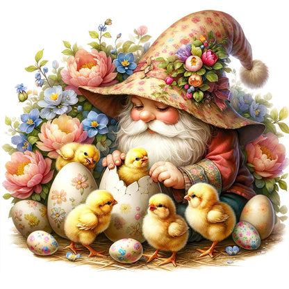 Goblin And Broken Egg Chick - Full Round Drill Diamond Painting 30*30CM