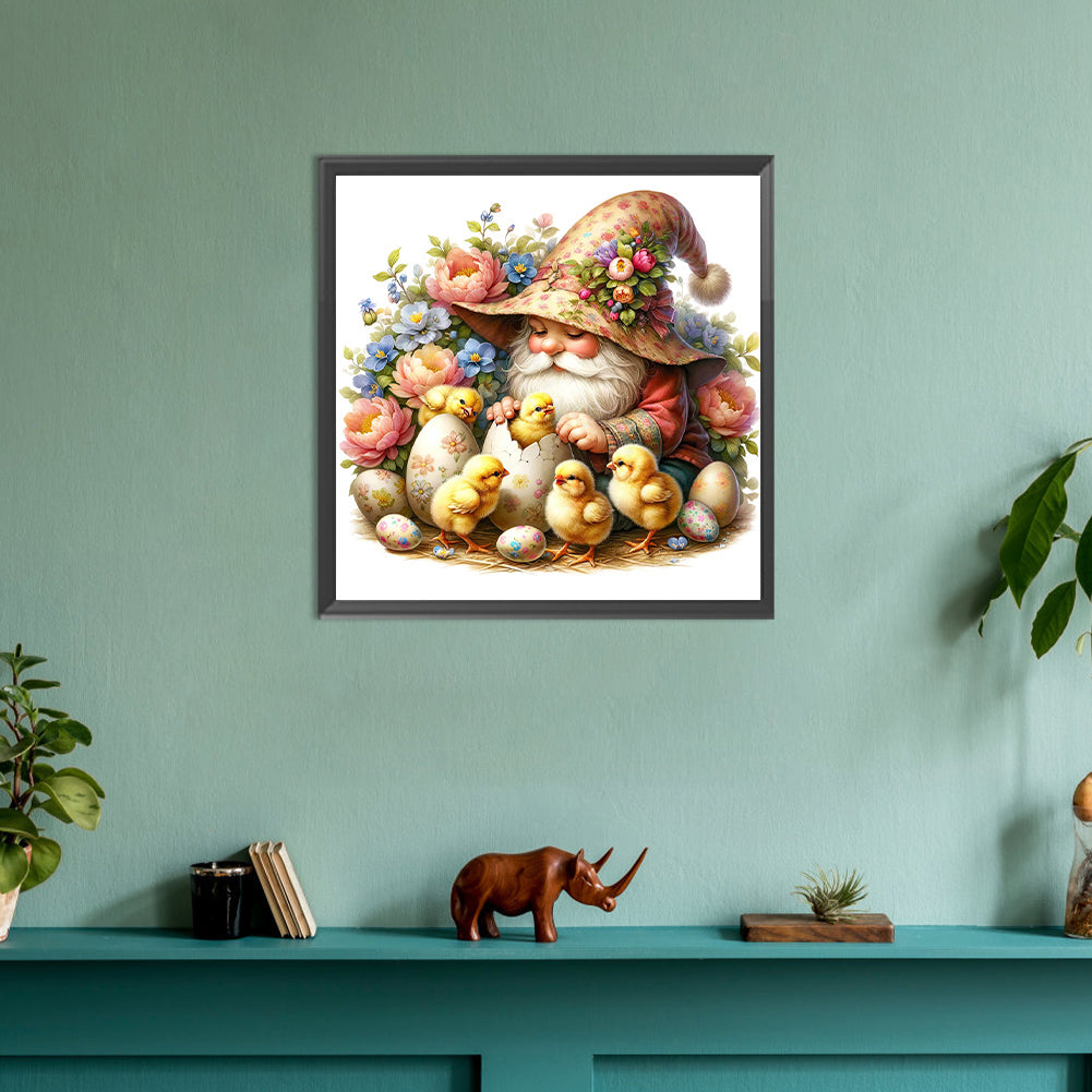 Goblin And Broken Egg Chick - Full Round Drill Diamond Painting 30*30CM