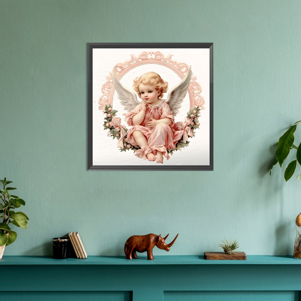 Angel Child - Full Round Drill Diamond Painting 30*30CM