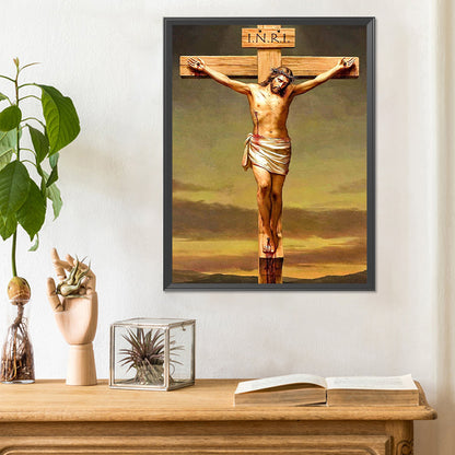 Jesus - Full Round Drill Diamond Painting 30*40CM