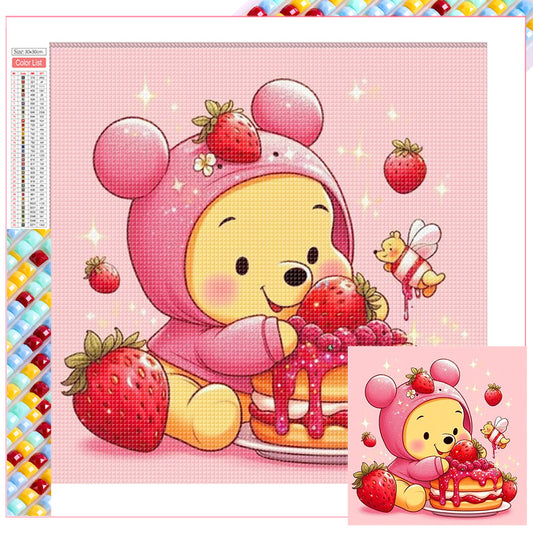 Winnie-The-Pooh - Full Square Drill Diamond Painting 30*30CM