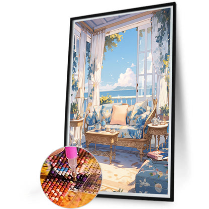 Sun Bedroom - Full Square Drill Diamond Painting 40*60CM