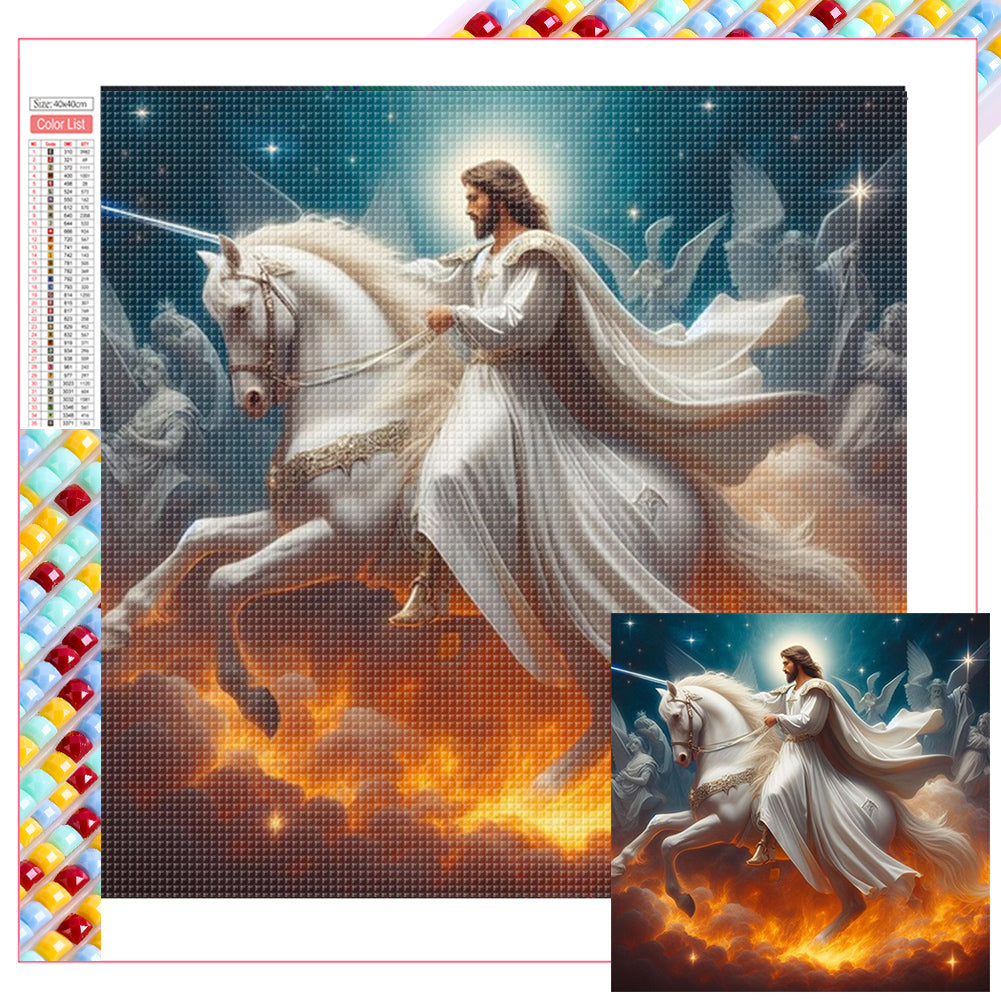 Jesus - Full Square Drill Diamond Painting 40*40CM
