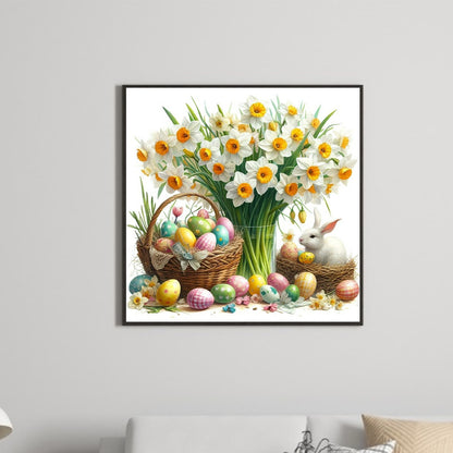 Easter Egg Bouquet - Full Round Drill Diamond Painting 30*30CM