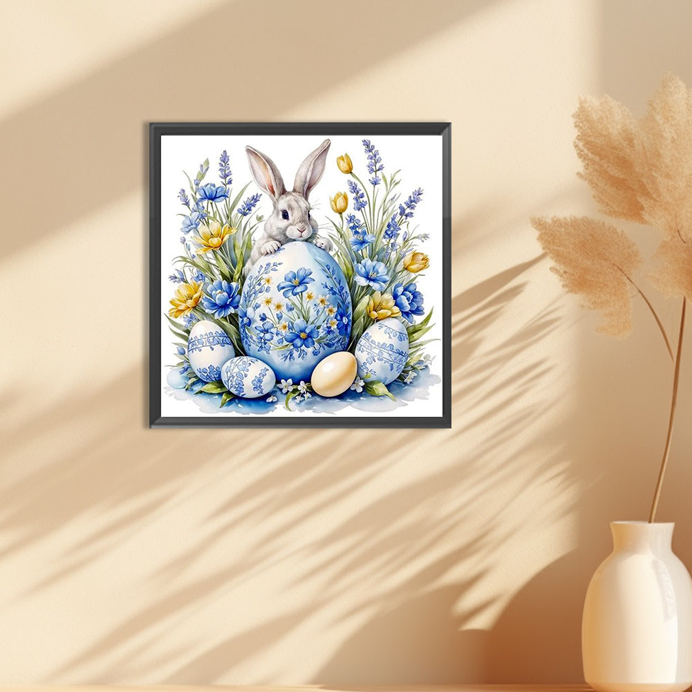 Easter Bunny - Full Round Drill Diamond Painting 30*30CM