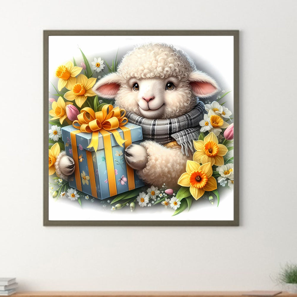 Alpaca - Full Round Drill Diamond Painting 30*30CM