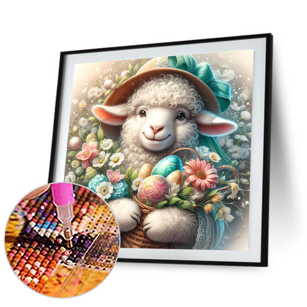 Alpaca - Full Round Drill Diamond Painting 30*30CM