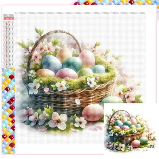 Easter Egg - Full Square Drill Diamond Painting 30*30CM