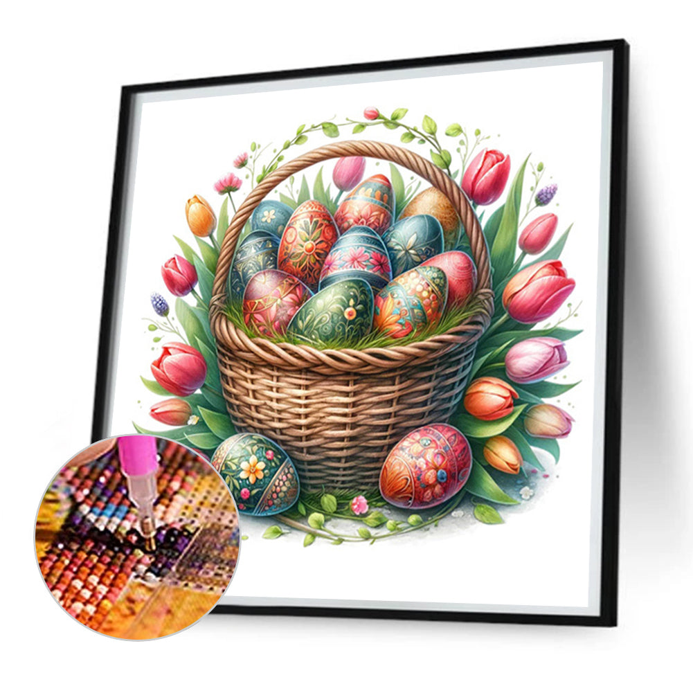 Easter Egg - Full Square Drill Diamond Painting 30*30CM