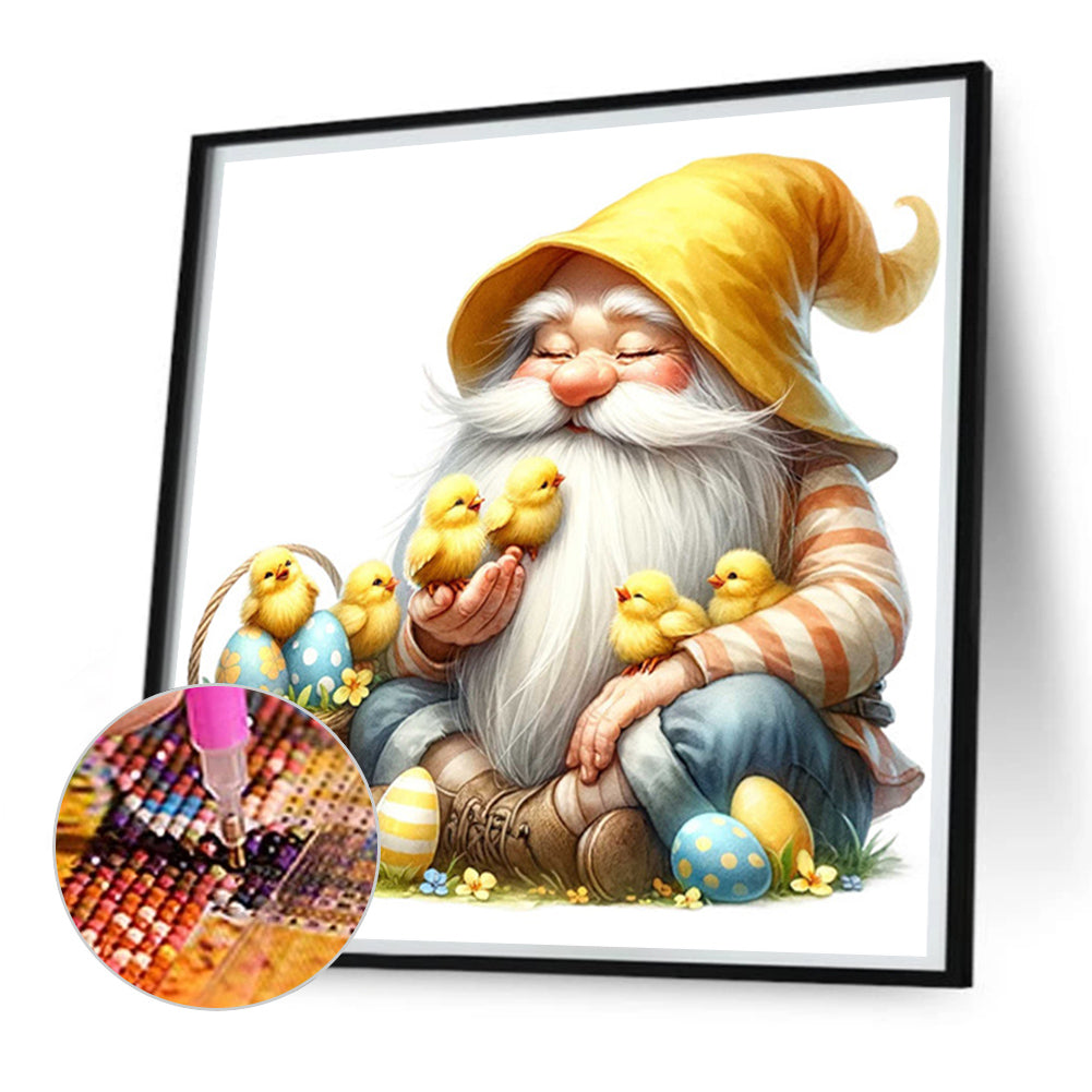 Easter Gnomes And Animals - Full Square Drill Diamond Painting 30*30CM