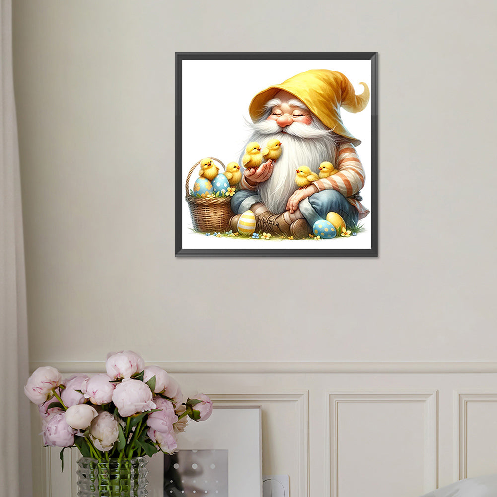 Easter Gnomes And Animals - Full Square Drill Diamond Painting 30*30CM