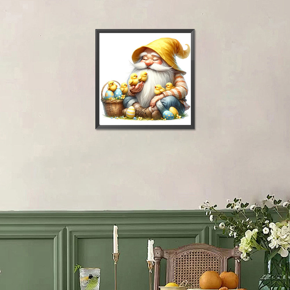 Easter Gnomes And Animals - Full Square Drill Diamond Painting 30*30CM