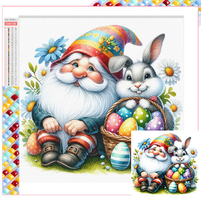 Easter Gnomes And Animals - Full Square Drill Diamond Painting 30*30CM