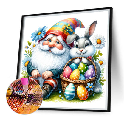 Easter Gnomes And Animals - Full Square Drill Diamond Painting 30*30CM