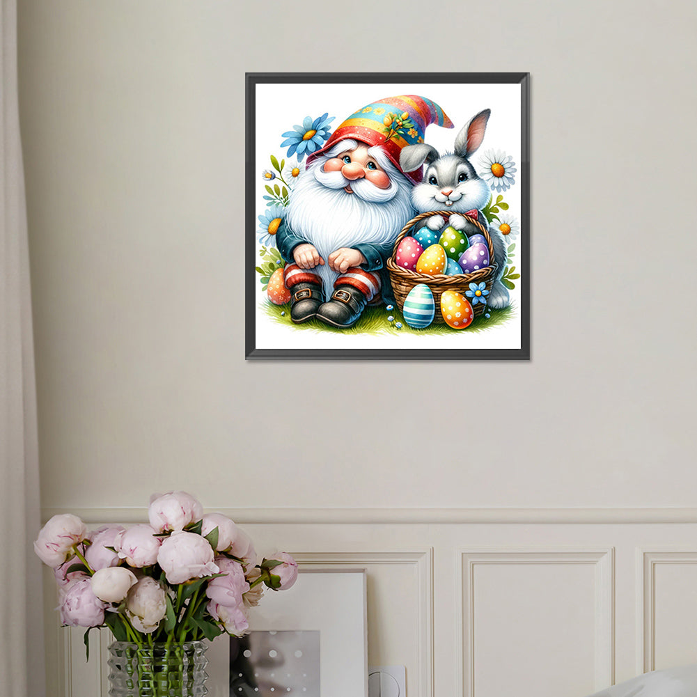 Easter Gnomes And Animals - Full Square Drill Diamond Painting 30*30CM