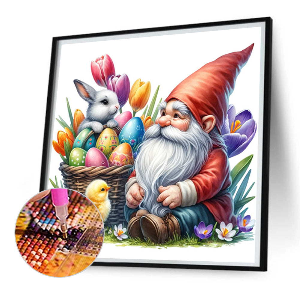 Easter Gnomes And Animals - Full Square Drill Diamond Painting 30*30CM