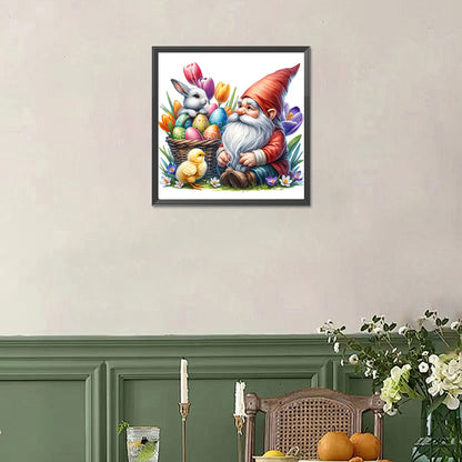 Easter Gnomes And Animals - Full Square Drill Diamond Painting 30*30CM