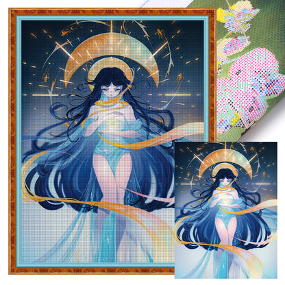 Goddess - 11CT Stamped Cross Stitch 40*55CM