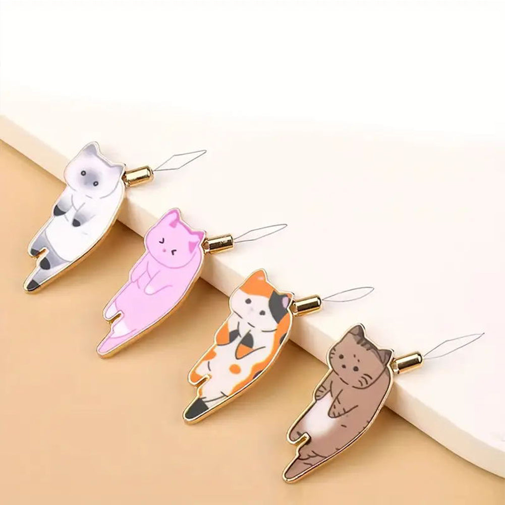 Cute Cat Magnetic Needle Holder Threader Household Magnetic Pin Holder (6 Pcs)