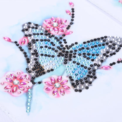 Special Shape DIY Diamond Painting Purses Diamond Art Clutch Bag (Butterfly)