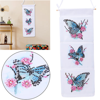 Special Shape DIY Diamond Painting Purses Diamond Art Clutch Bag (Butterfly)
