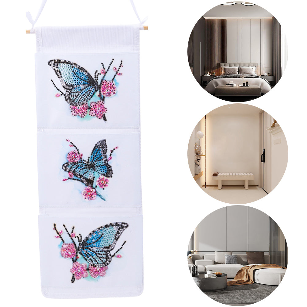 Special Shape DIY Diamond Painting Purses Diamond Art Clutch Bag (Butterfly)