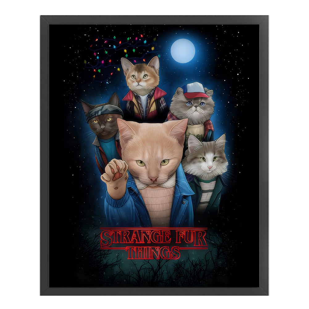 Cats - 11CT Stamped Cross Stitch 40*50CM