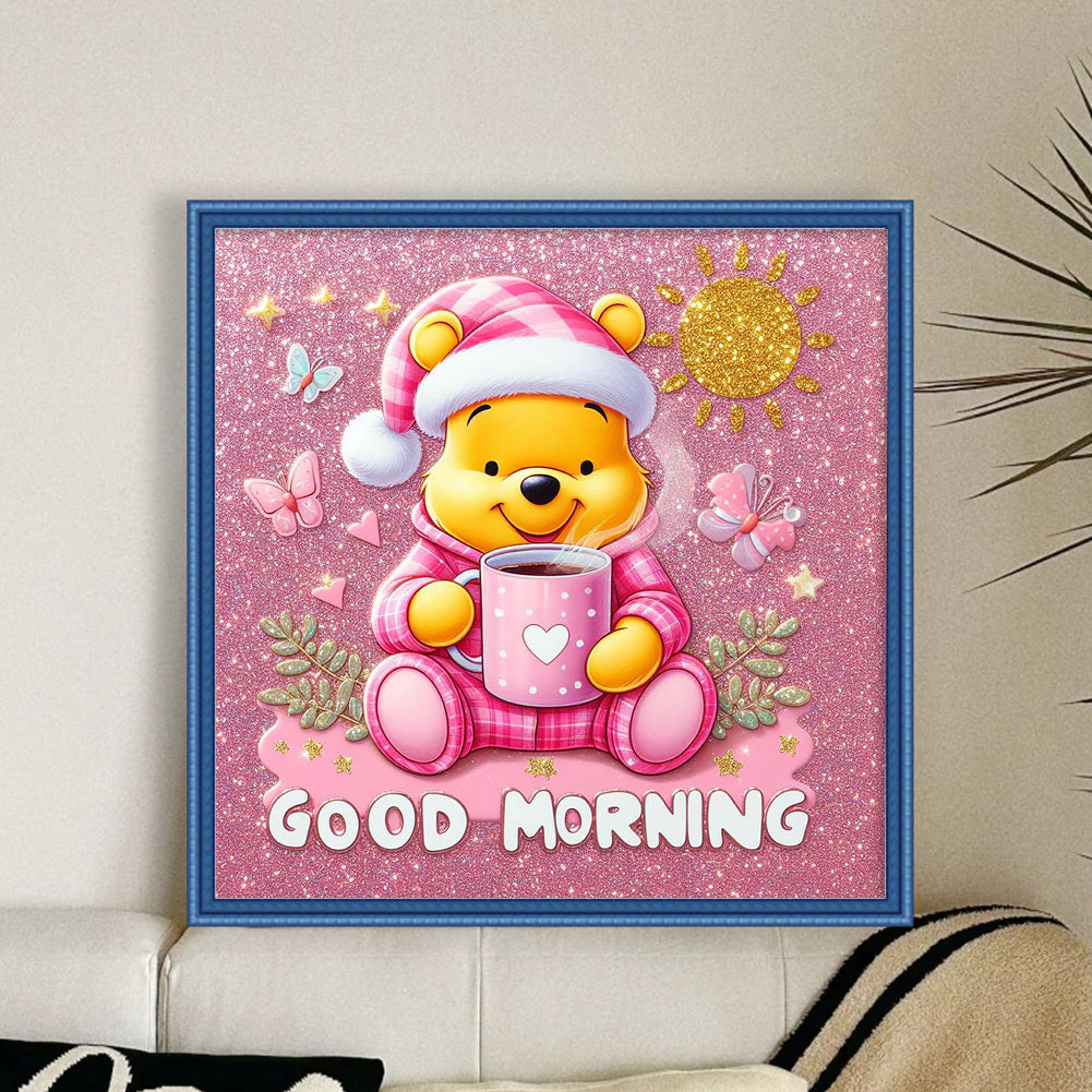 Winnie The Pooh - 11CT Stamped Cross Stitch 40*40CM