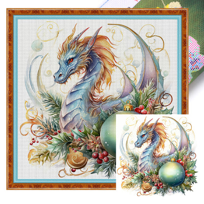 Dragon - 11CT Stamped Cross Stitch 40*40CM