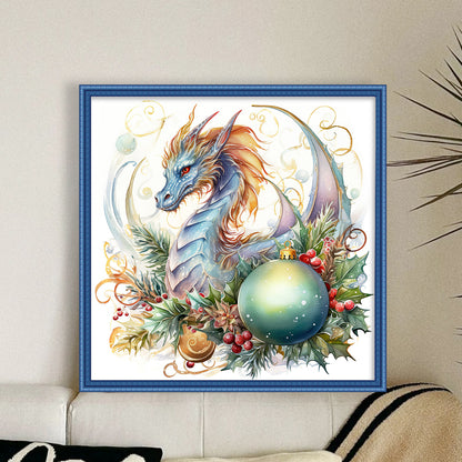 Dragon - 11CT Stamped Cross Stitch 40*40CM