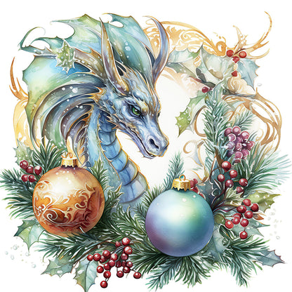 Dragon - 11CT Stamped Cross Stitch 40*40CM