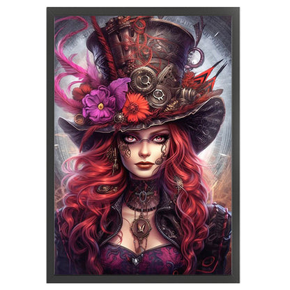 Witch - 11CT Stamped Cross Stitch 40*60CM