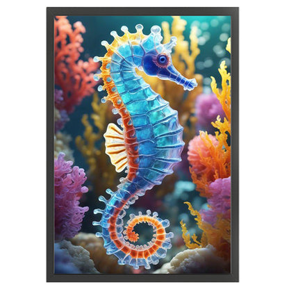 Seahorse - 11CT Stamped Cross Stitch 40*60CM