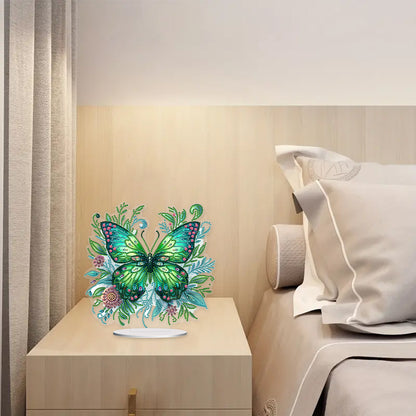 Butterfly Desktop Diamond Art Kits Diamond Art Tabletop Decor Home Office Decor