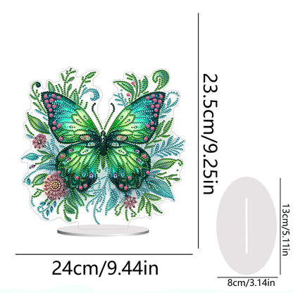 Butterfly Desktop Diamond Art Kits Diamond Art Tabletop Decor Home Office Decor