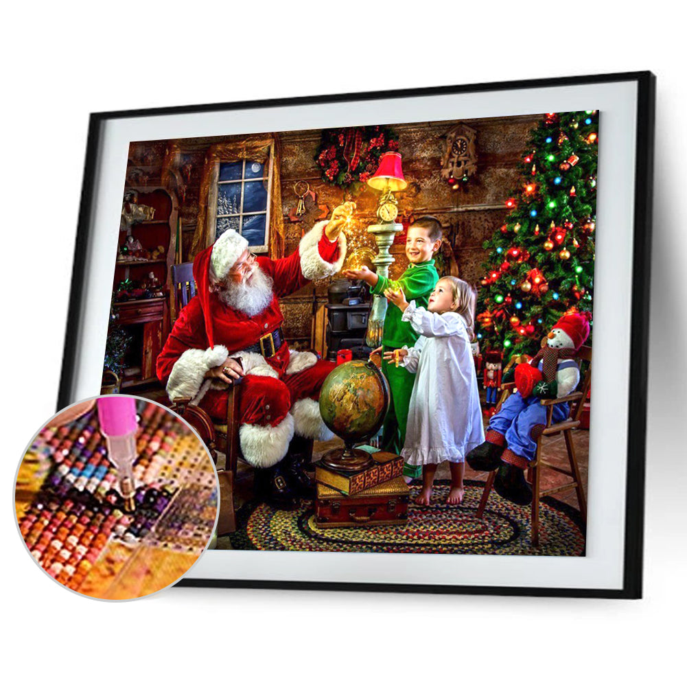 Santa Claus - Special Shaped Drill Diamond Painting 30*40CM