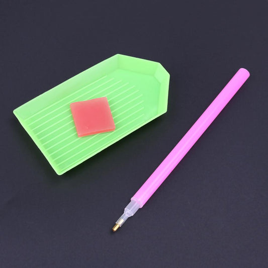 Rose Flowers - Full Round Drill Diamond Painting 30*30CM