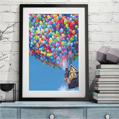 Balloon House - Full Round Drill Diamond Painting 30*40CM