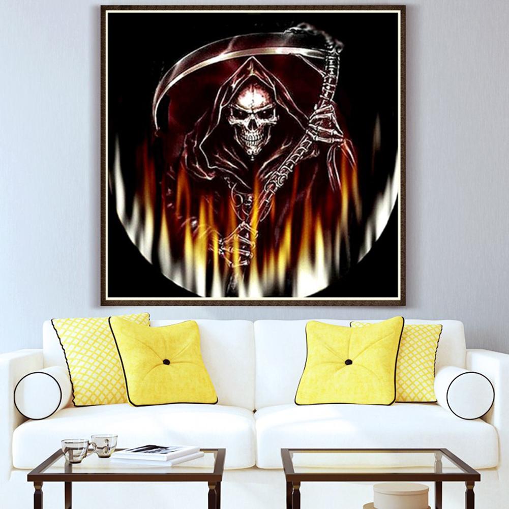 Skeleton Warrior - Full Round Drill Diamond Painting 30*30 CM