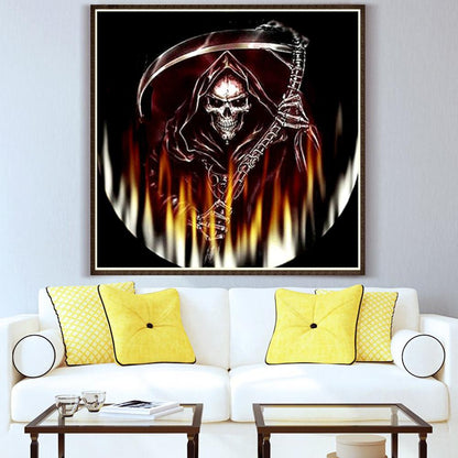 Skeleton Warrior - Full Round Drill Diamond Painting 30*30 CM
