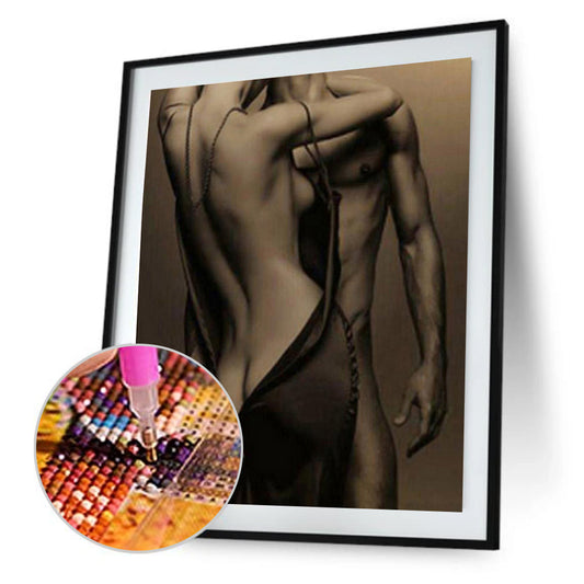 Lovers - Full Round Drill Diamond Painting 25*30 CM