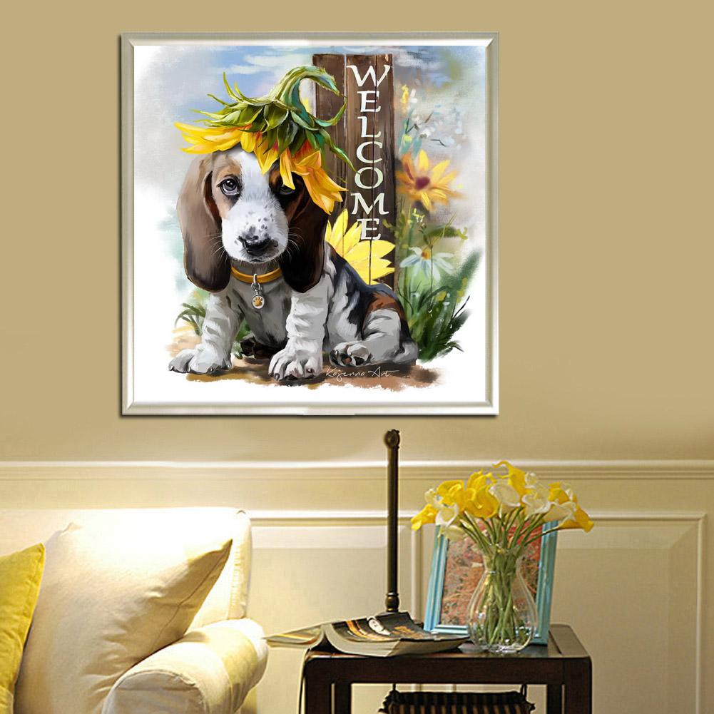 Dog - Full Round Drill Diamond Painting