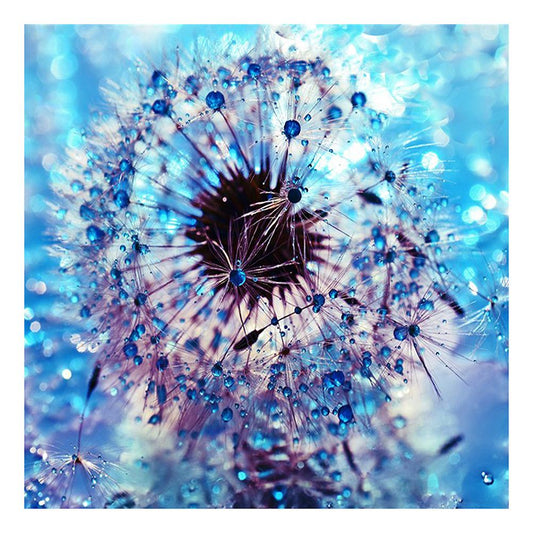 Dandelion - Full Round Drill Diamond Painting 30*30 CM