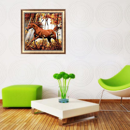 Horse - Full Square Drill Diamond Painting 30*30CM