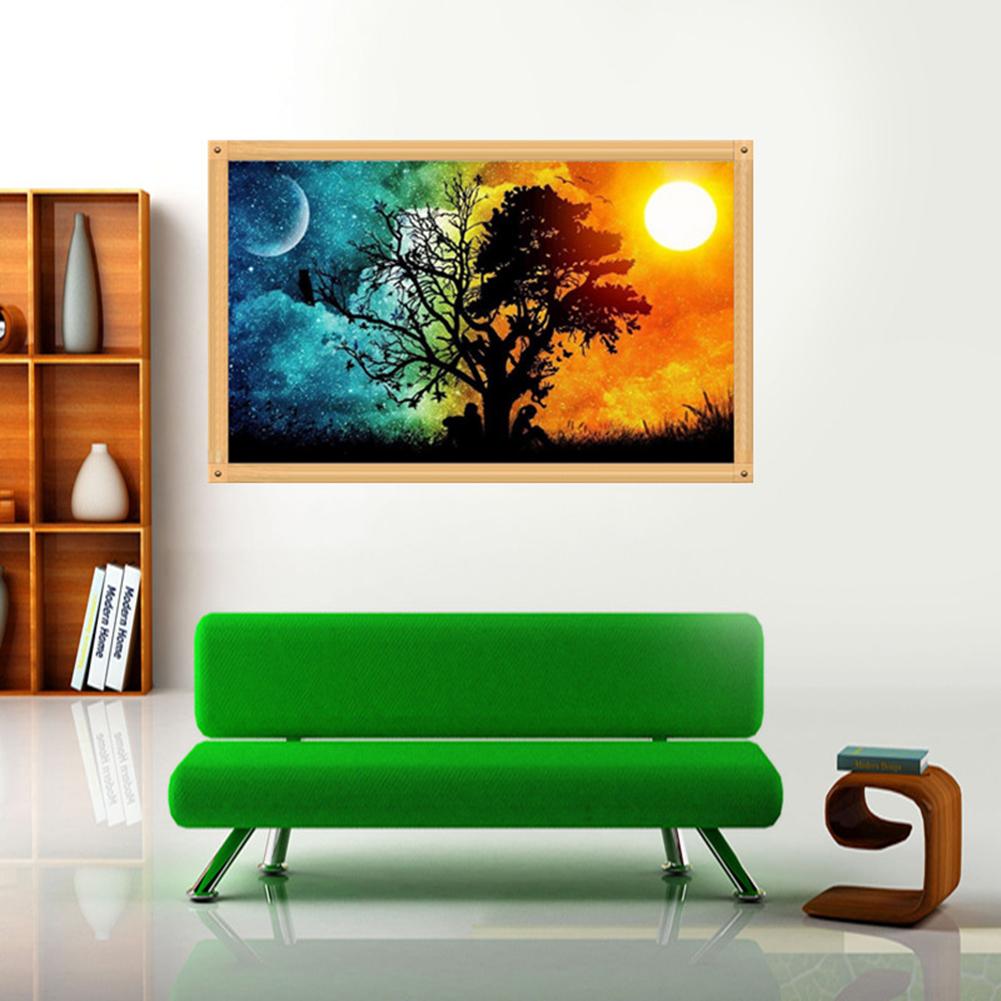 Tree - Full Round Drill Diamond Painting 30*45CM