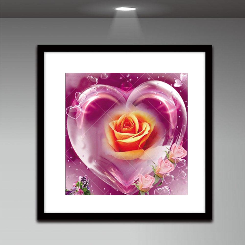 Rose - Full Round Drill Diamond Painting 30*30CM